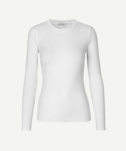 Samsoe & Samsoe Alexa Ls T-shirt White