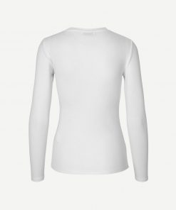Samsoe & Samsoe Alexa Ls T-shirt White