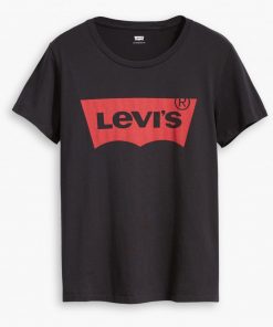 Levis The Perfect Tee Large Batwing Black