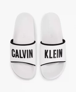 Calvin Klein Sliders White