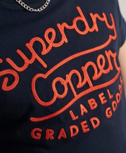 Superdry Workwear Graphic T-shirt Nautical Navy