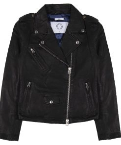 Human Scales Eva Leather Jacket Black