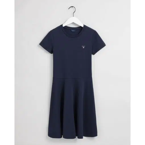 Gant Teens Original Jersey Dress Evening Blue
