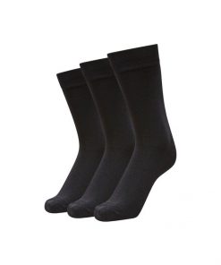 Selected Homme 3-Pack Cotton Socks Black