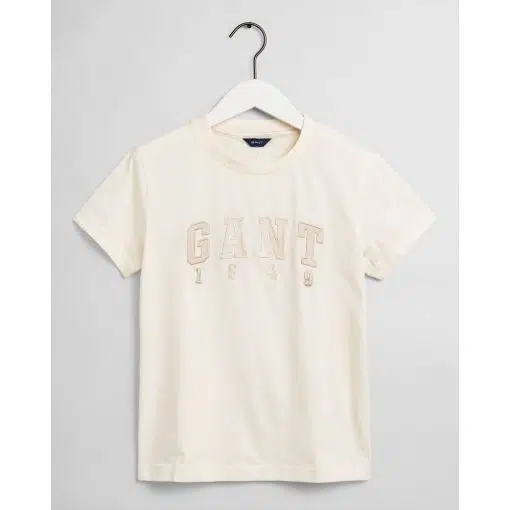 GANT Teen Girls 1949 T-Shirt Cream