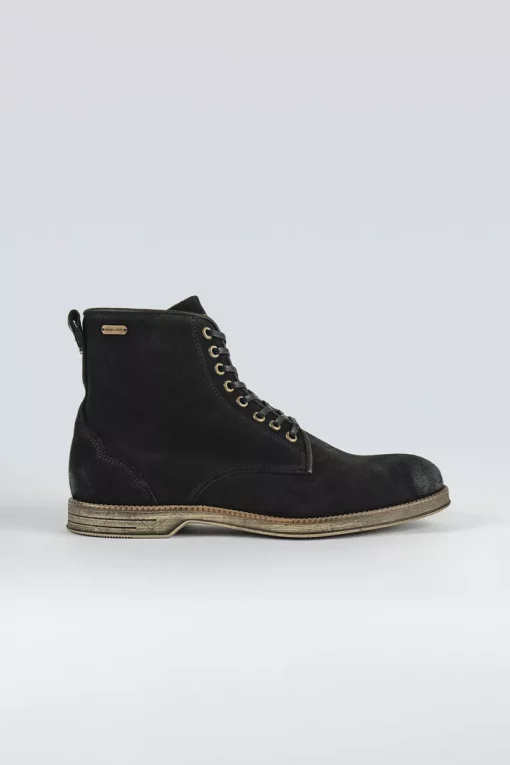 Sneaky Steve Boxxie Suede Boots Black