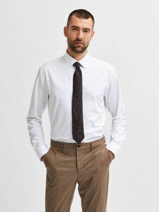 Selected Homme soft Formal Shirt Bright White