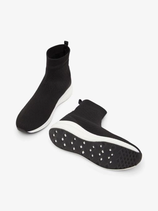 Bianco Biacharlee Knit Sneakers Black