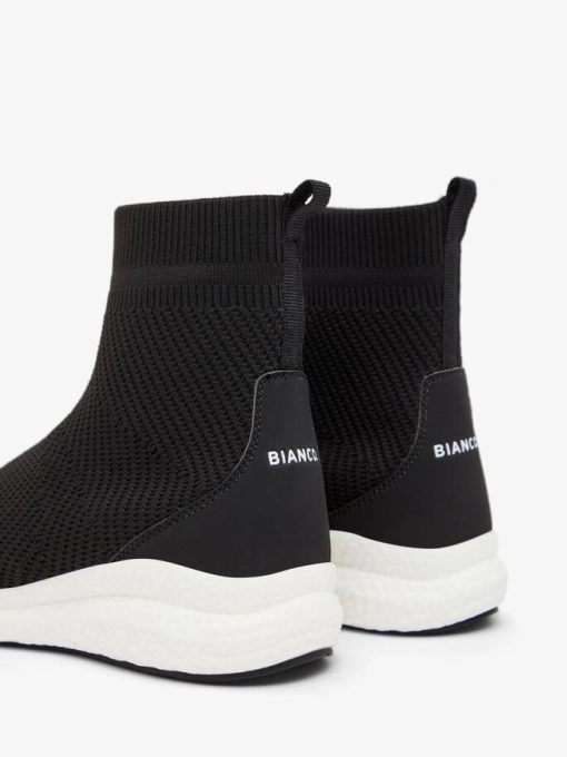 Bianco Biacharlee Knit Sneakers Black