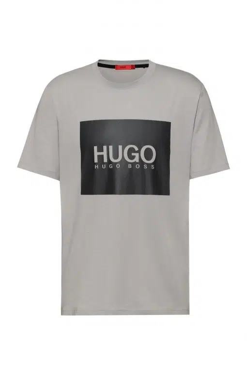 Hugo Boss Dolive214 T-shirt Silver