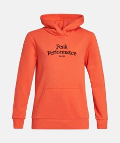 Peak Performance Original Hoodie Junior Zeal Orange