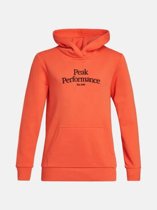 Peak Performance Original Hoodie Junior Zeal Orange