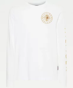 Tommy Hilfiger Icons Roundall Longsleeve Tee White