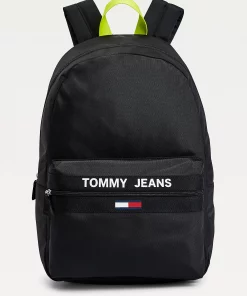 Tommy Jeans Essentials Contrast Handle Backpack Black