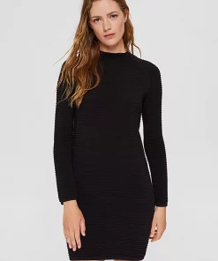 Esprit Knitted Dress Black