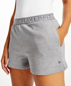 Tommy Hilfiger Lounge Logo Shorts Medium Grey Heather