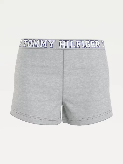 Tommy Hilfiger Lounge Logo Shorts Medium Grey Heather