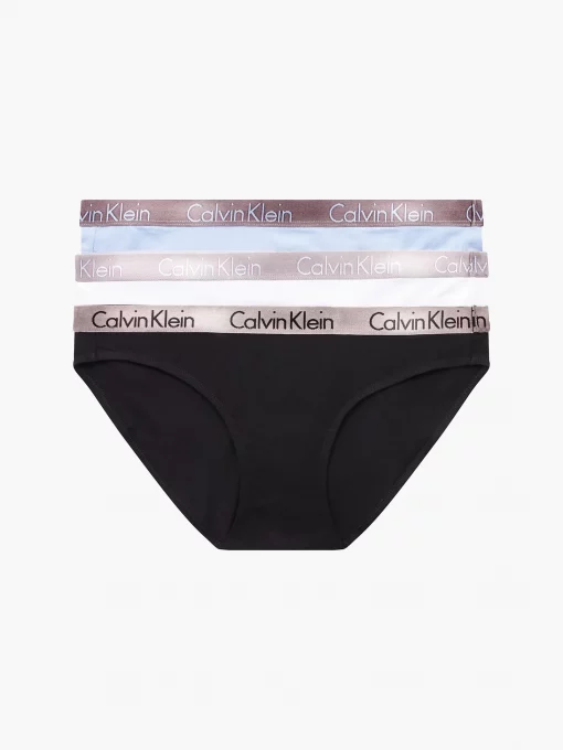 Calvin Klein 3-Pack Bikini Radiant Cotton - Aukia