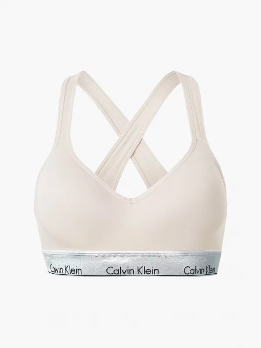 Calvin Klein Modern Cotton Bralette Buff Beige
