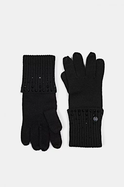 Esprit Gloves Black