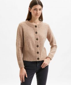 Selected Femme Sia Knit Cardigan Nomad
