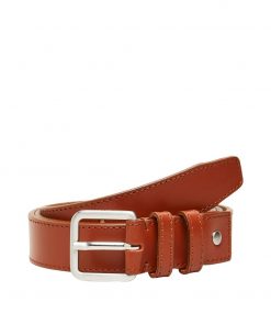 Selected Homme Nate Leather Belt Cognac