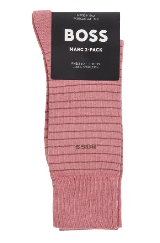 Boss 2-Pack Socks Light Pink