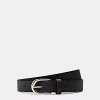 Esprit Leather Belt Black