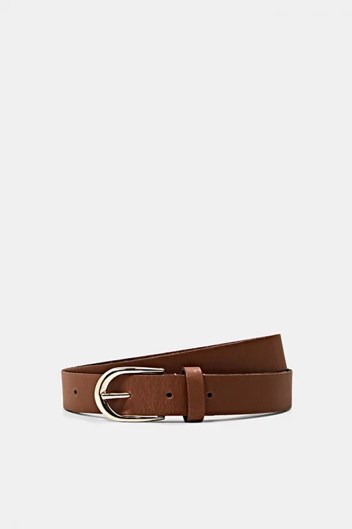Esprit Leather Belt Brown