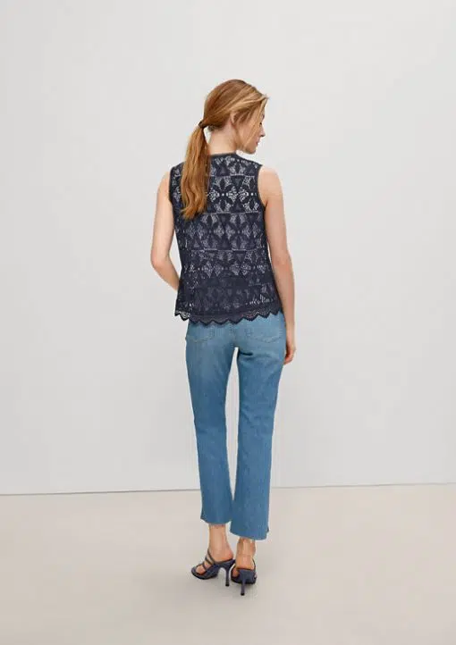 Comma, Lace Top Navy