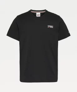 Tommy Jeans Logo T-shirt Black