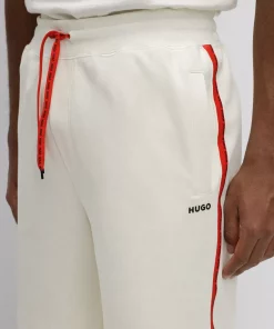 Hugo Boss Datinir Jersey Shorts White