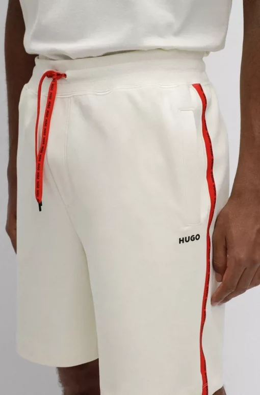 Hugo Datinir Jersey Shorts White