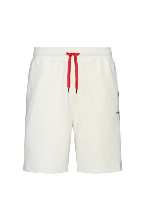Hugo Datinir Jersey Shorts White