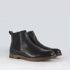 Sneaky Steve Risty Leather Shoes Black