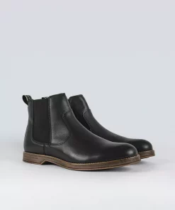 Sneaky Steve Risty Leather Shoes Black