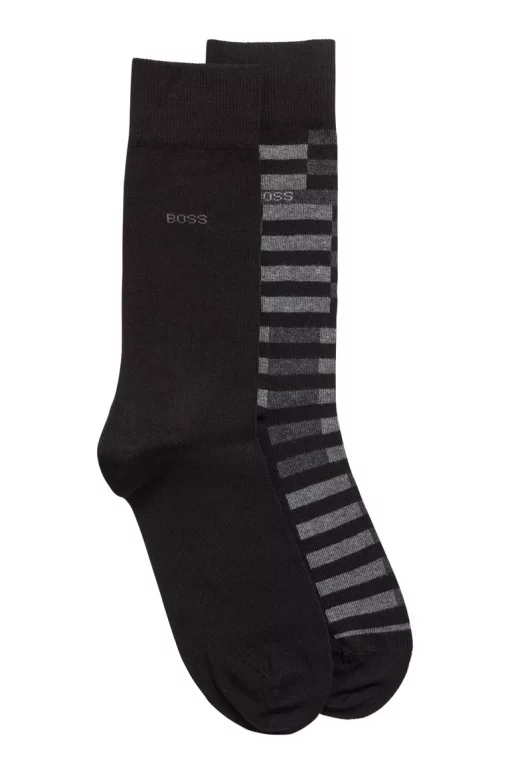 Boss 2-Pack Socks Black
