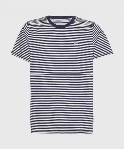 Tommy Jeans Classics Stripe T-shirt Twilight Navy / White