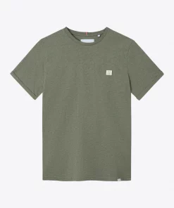 Les Deux Piece T-shirt Lichen Green Melange