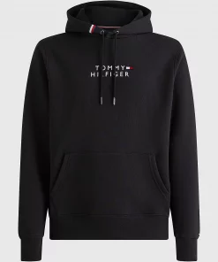 Tommy Hilfiger Centre Graphic Hoody Black