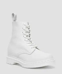 Dr. Martens 1460 Pascal Mono Virginia Boots White