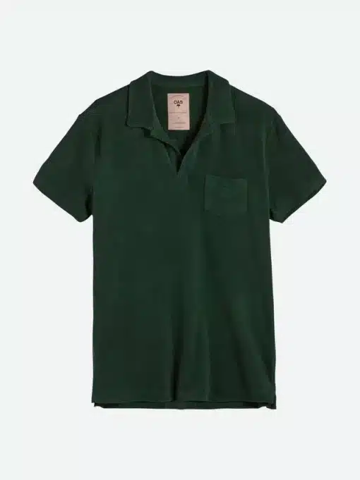 OAS Green Polo Terry Shirt