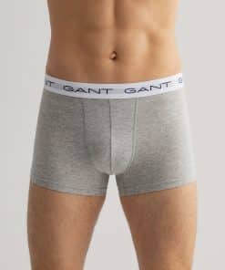 Gant 3-Pack Trunk Grey/White/Black