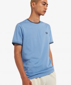 Fred Perry Twin Tipped T-shirt Sky