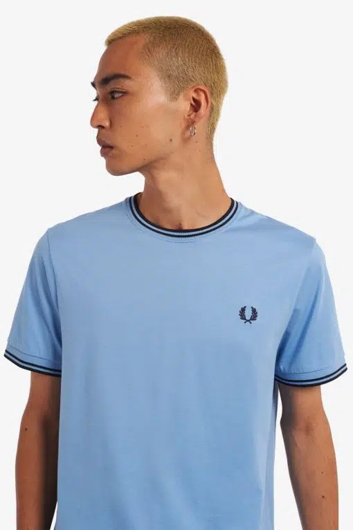 Fred Perry Twin Tipped T-shirt Sky