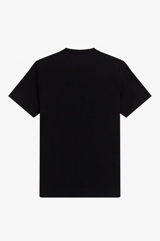Fred Perry Graphic Tee Black
