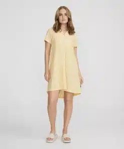 Holebrook Stina Tunic Dress Pale Yellow/White