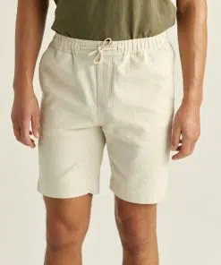 Morris Stockholm Winward Linen Shorts Off White