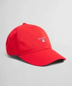 Gant Cotton Twill Cap Bright Red