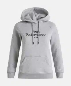 Peak Performance Original Hood Women Med Grey Melange